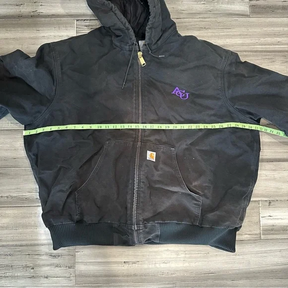 Abilene Christian university Carhartt canvas winter coat heavyweight size 3xl - Picture 3 of 6